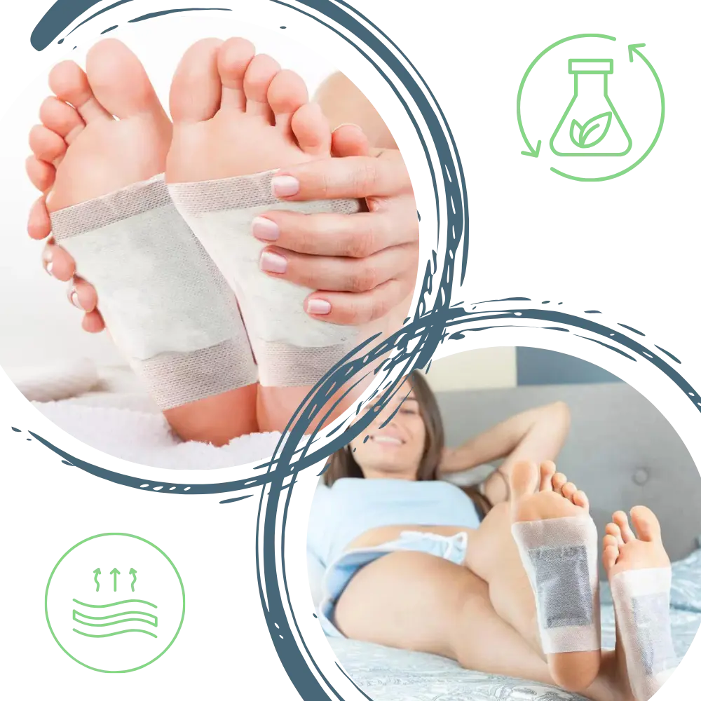 Natural Detox Foot Pads - Zoozto