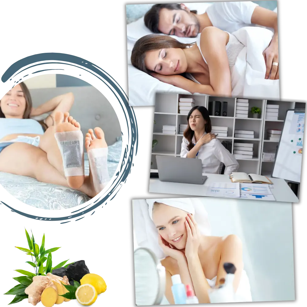 Natural Detox Foot Pads - Zoozto