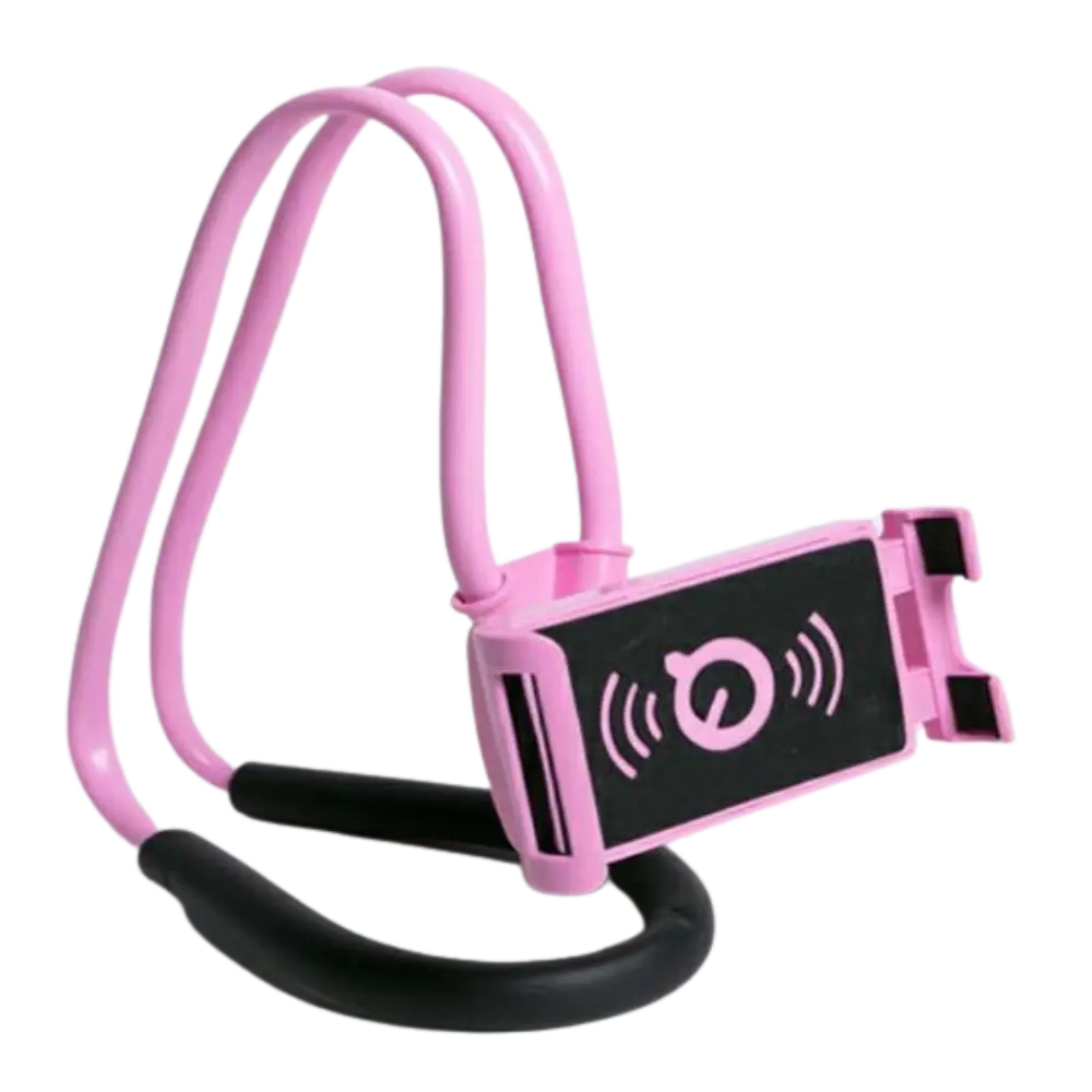 Neck Phone Holder -Pink - Zoozto