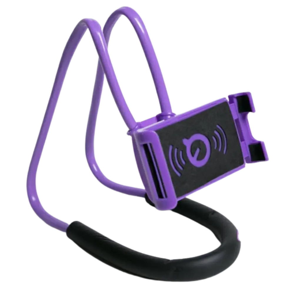 Neck Phone Holder -Purple - Zoozto