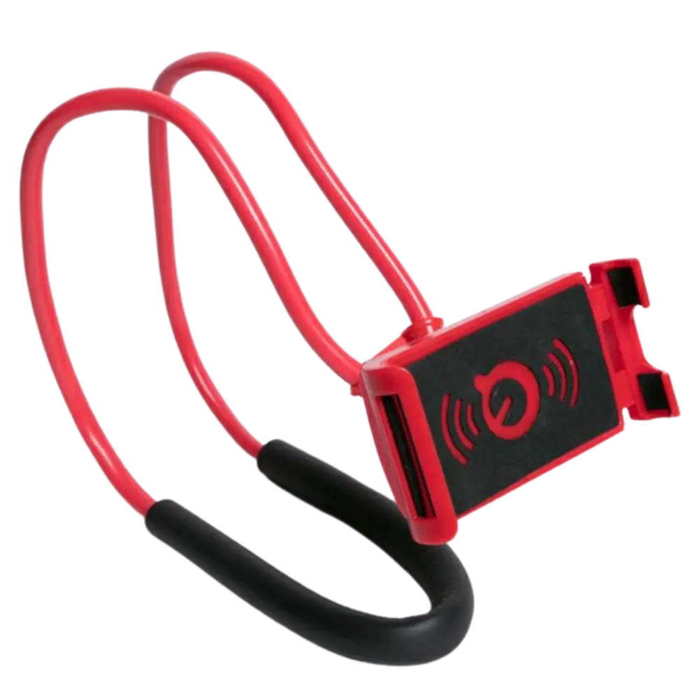 Neck Phone Holder -Red - Zoozto