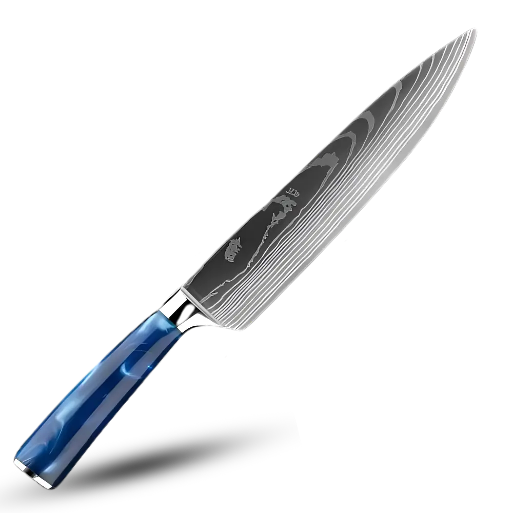 Ocean Blue Japanese Knives -Japanese Chef's 10 knives set - Zoozto
