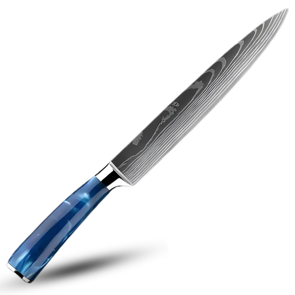 Ocean Blue Japanese Knives -Sujihiki - Slicing Knife 8 inch/19 cm - Zoozto