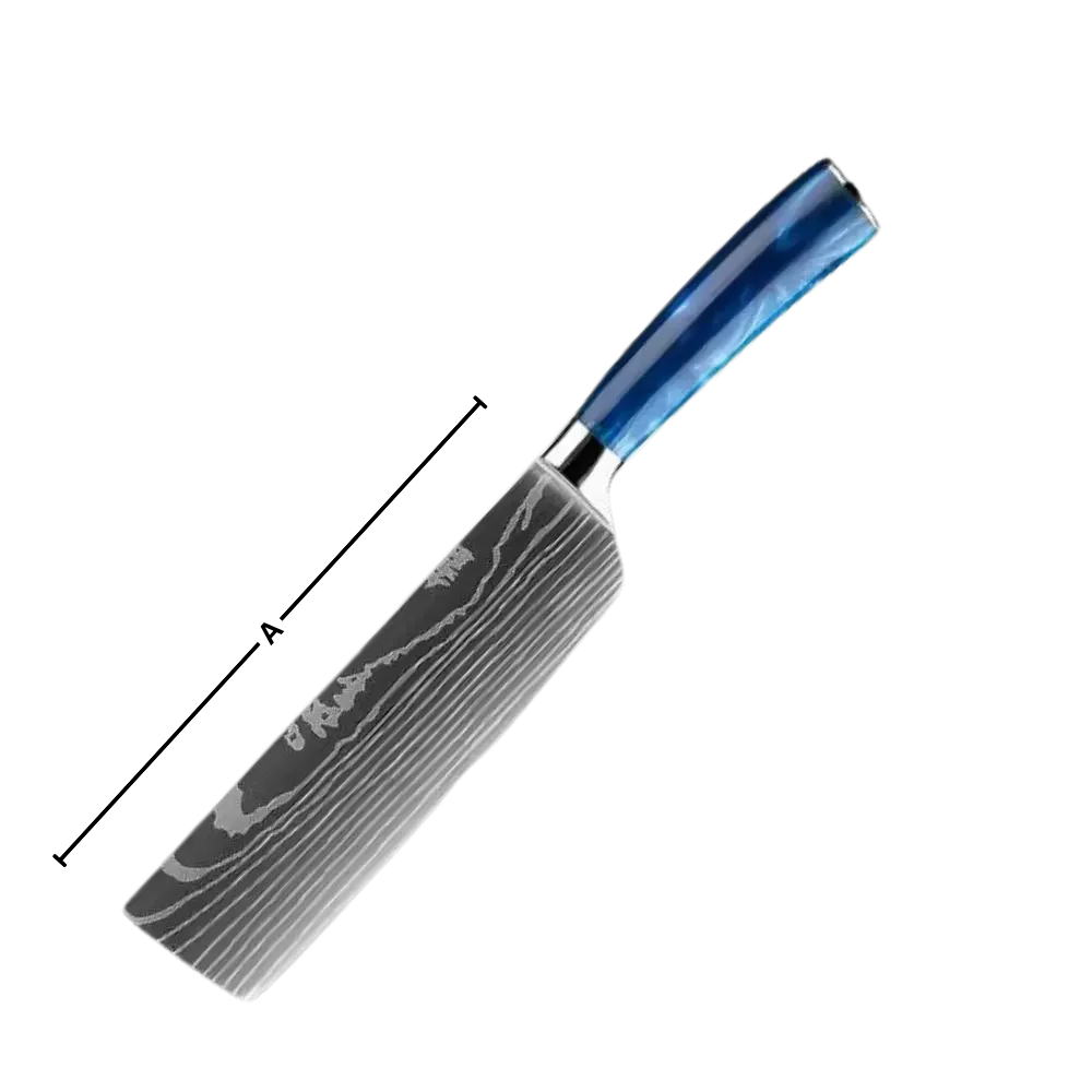 Ocean Blue Japanese Knives - Zoozto