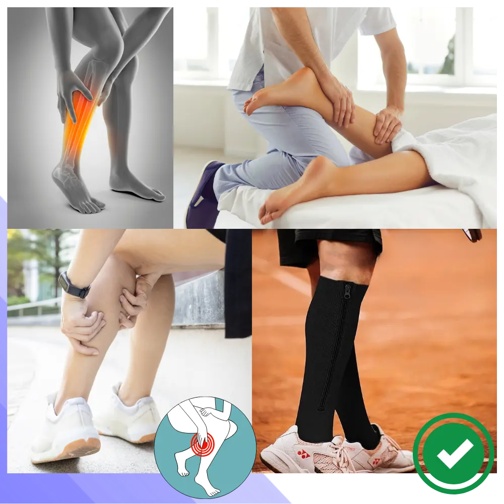 Open Toe Pregnancy Compression Socks - Zoozto