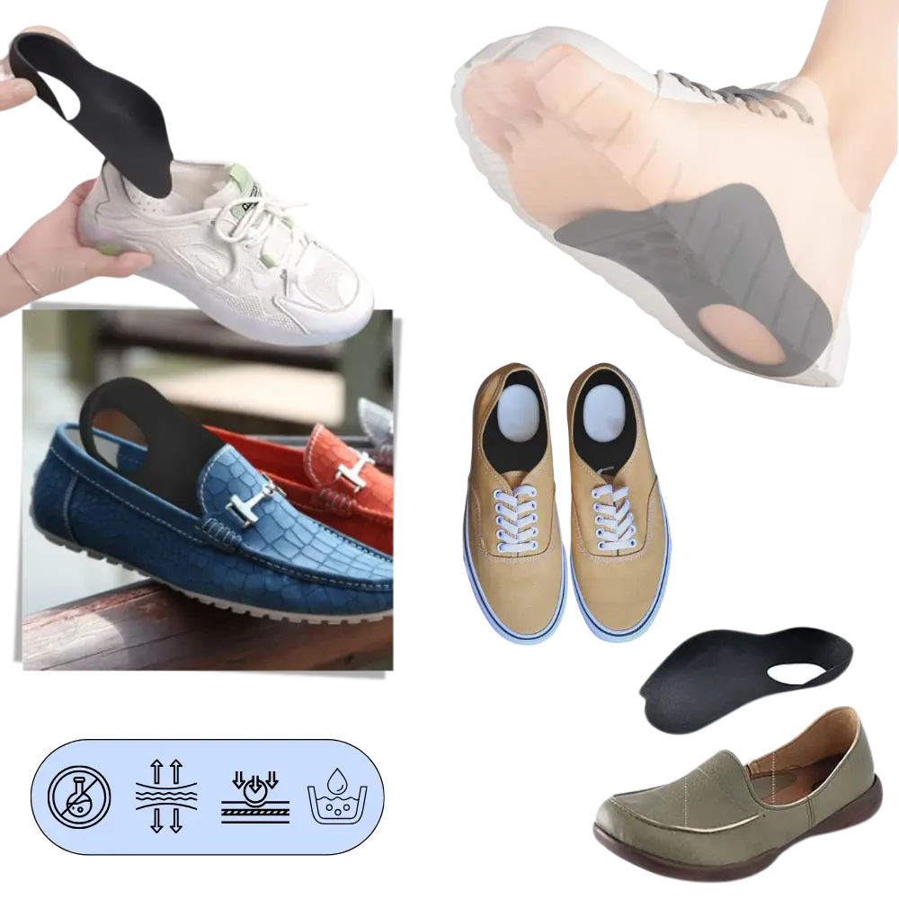 Orthopedic Insoles for Flat Feet - Zoozto