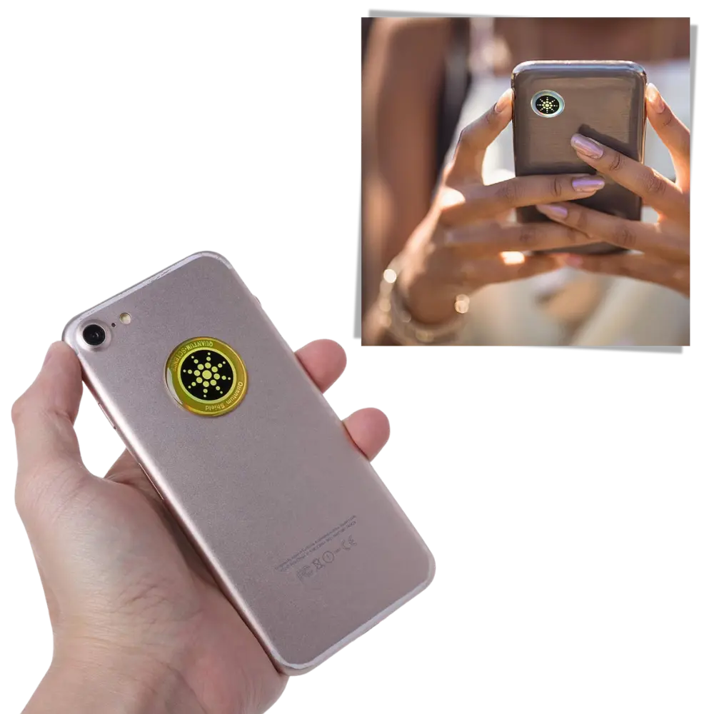 Pack of 6 Anti-Radiation Stickers for Mobiles - Zoozto