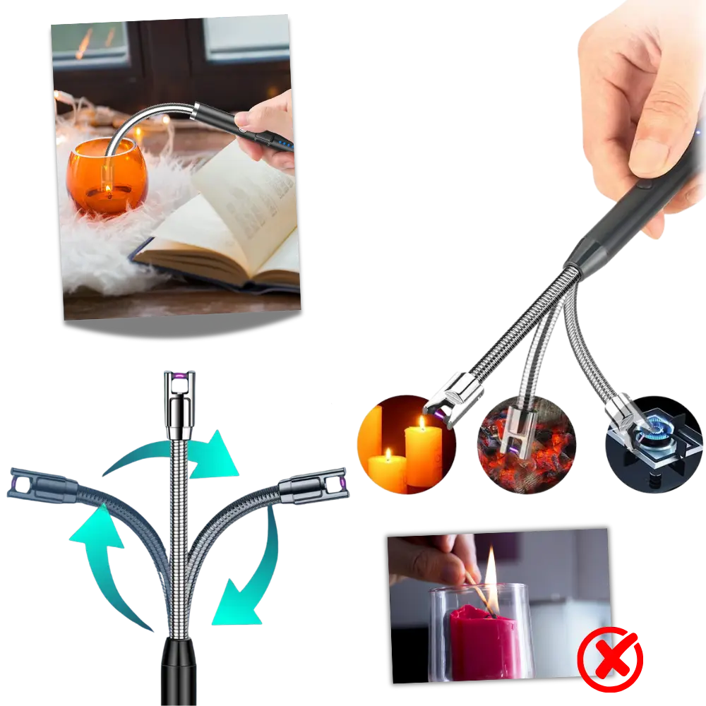 Rechargeable Electric Lighter - Zoozto