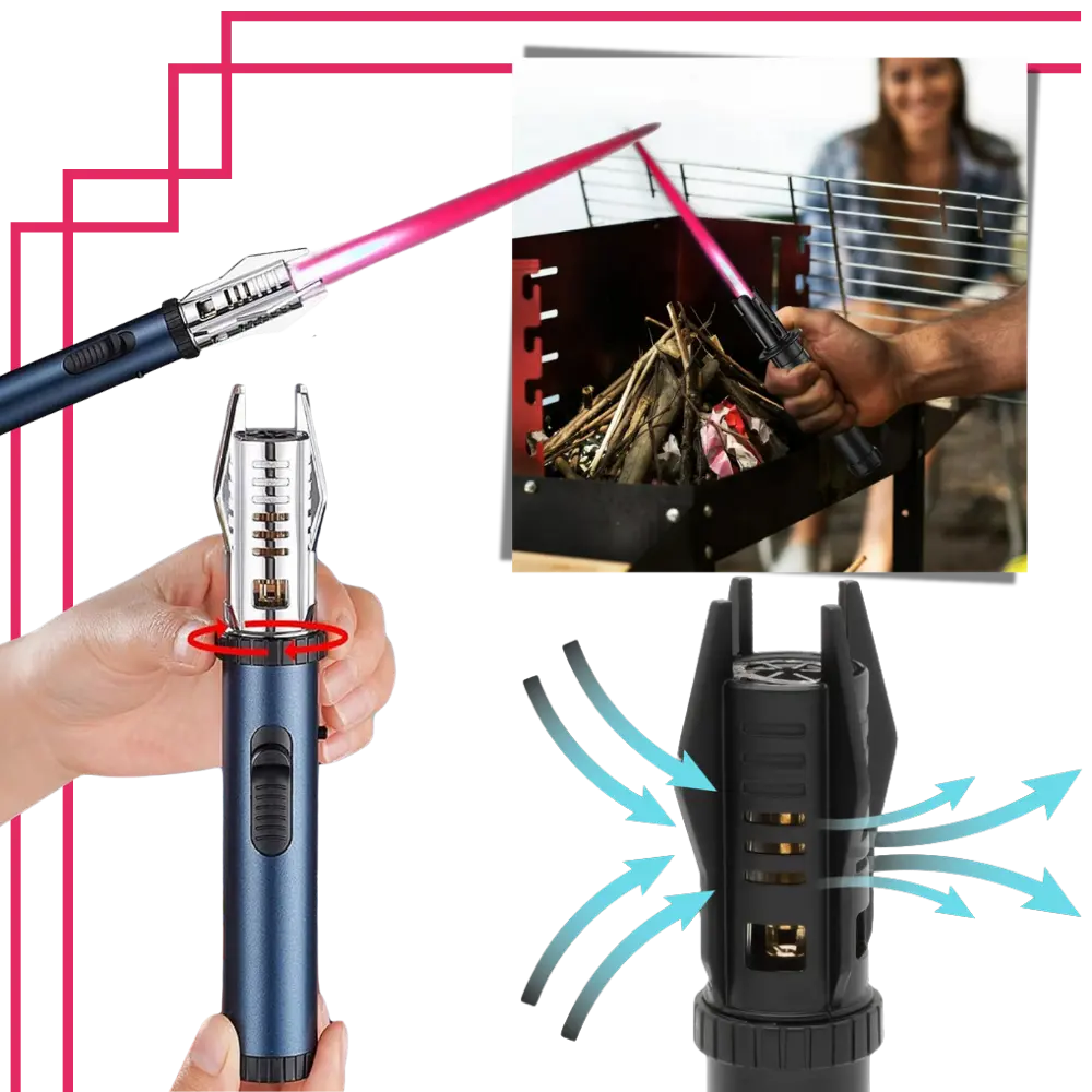 Refillable Butane Torch Lighter - Zoozto