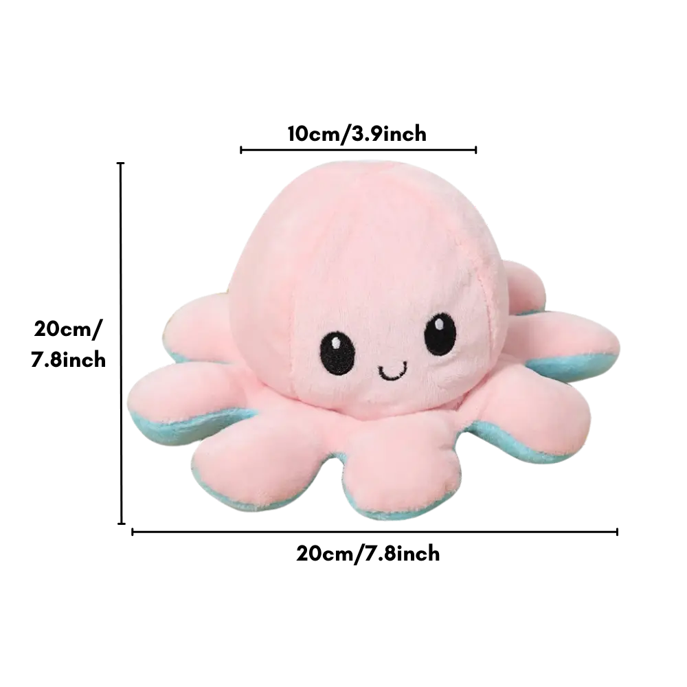 Reversible Octopus Plush - Zoozto