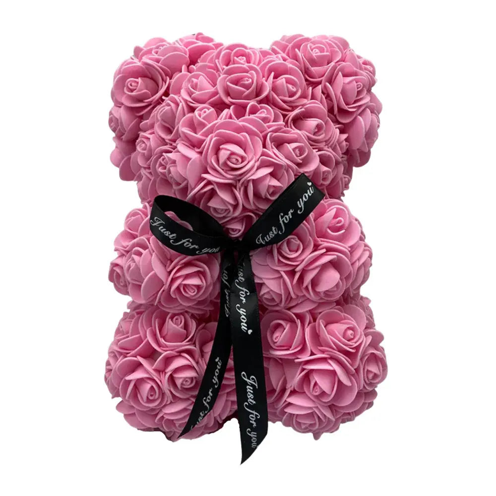 Romantic Roses Teddy Bear -Pink - Zoozto