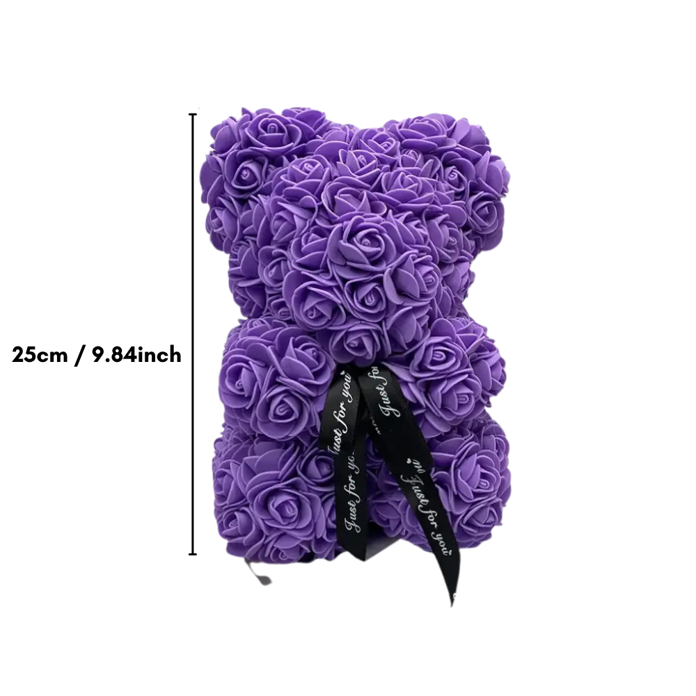 Romantic Roses Teddy Bear - Zoozto