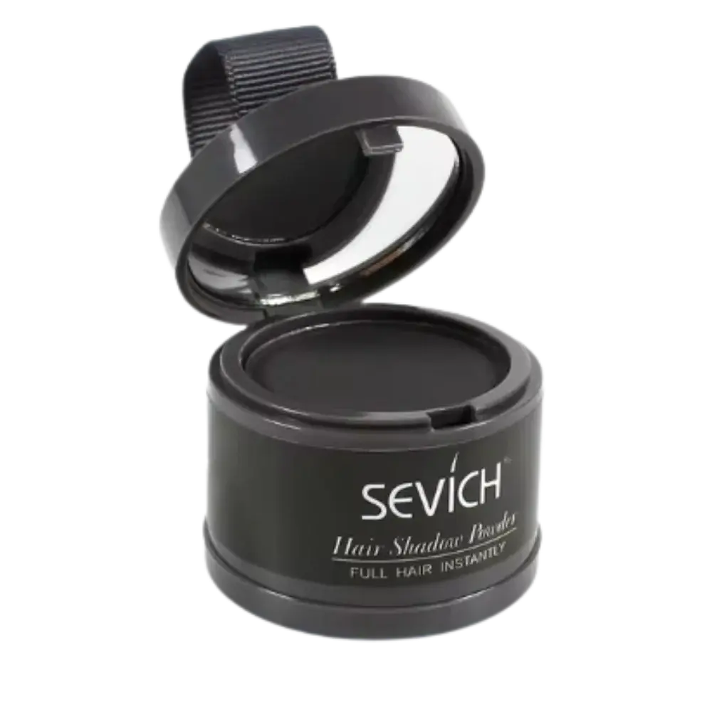Root Touch Up Hair Powder -Black - Zoozto