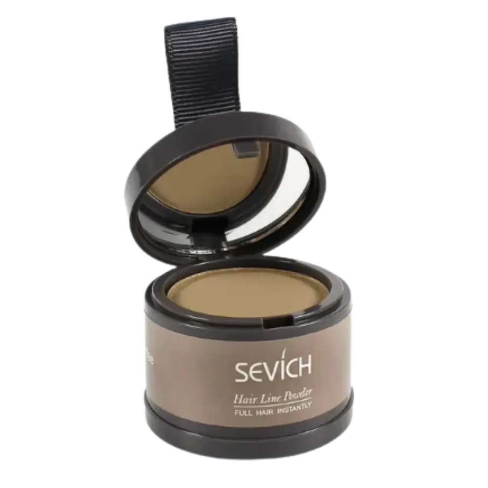 Root Touch Up Hair Powder -Light Coffee - Zoozto