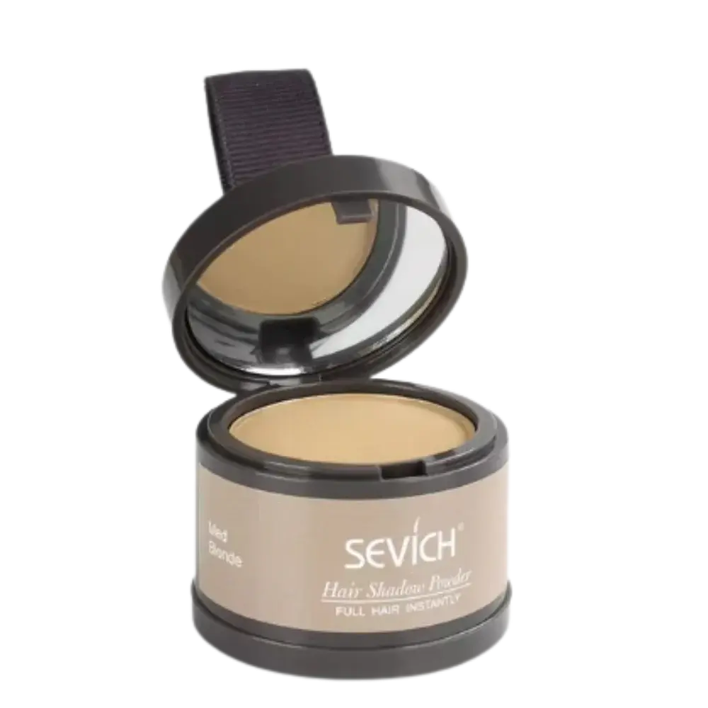 Root Touch Up Hair Powder -Med Blonde - Zoozto