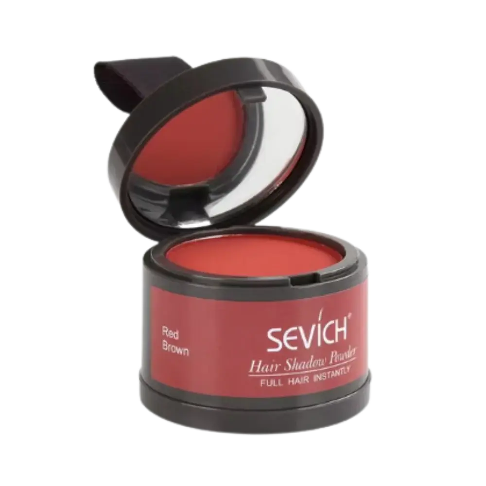Root Touch Up Hair Powder -Red Brown - Zoozto