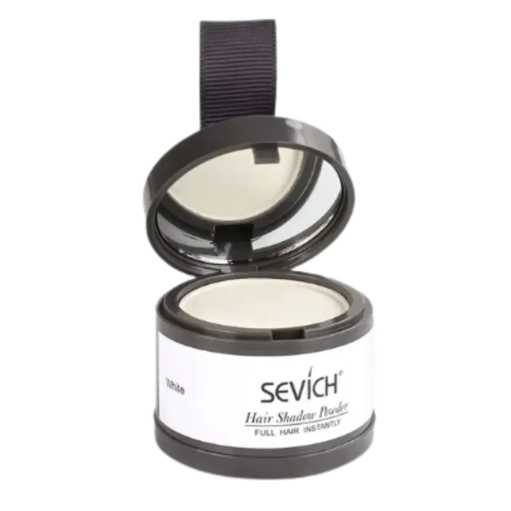 Root Touch Up Hair Powder -White - Zoozto