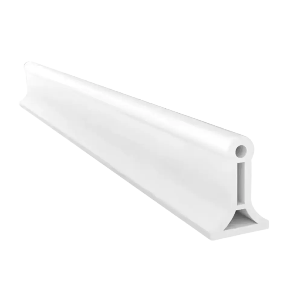 Shower Water Barrier Strip -White - Zoozto
