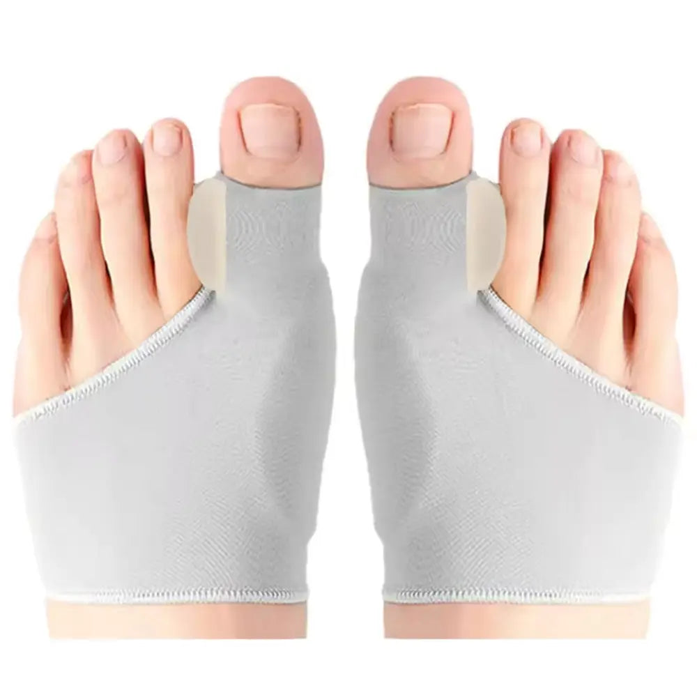 Silicone Bunion Corrector Toe Separator -Grey - Zoozto