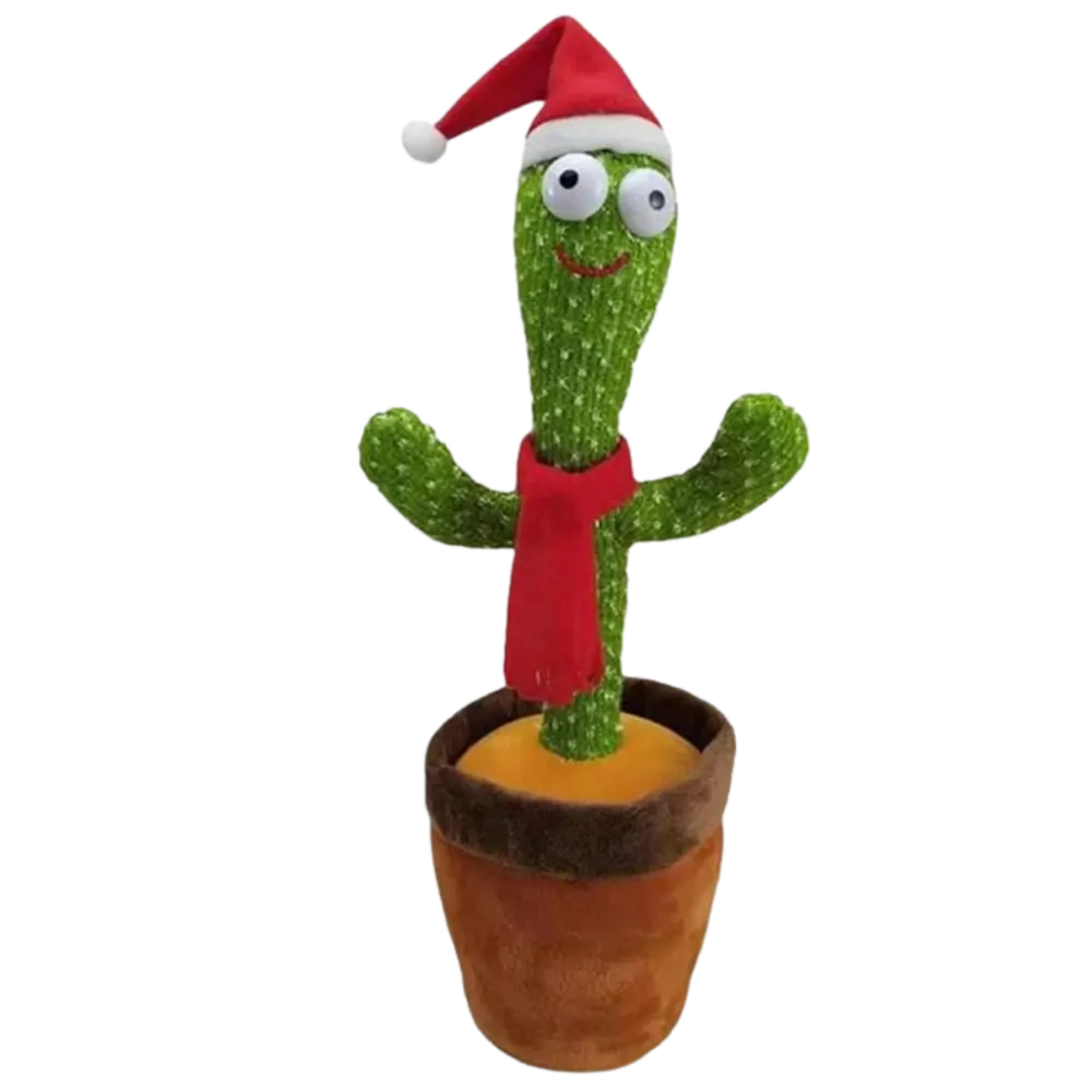 Singing Dancing Cactus Toy -Christmas - Zoozto