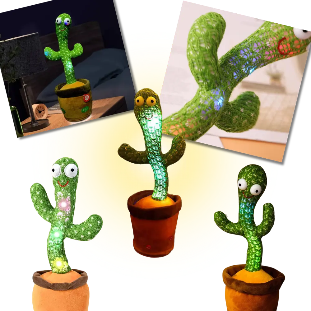 Singing Dancing Cactus Toy - Zoozto