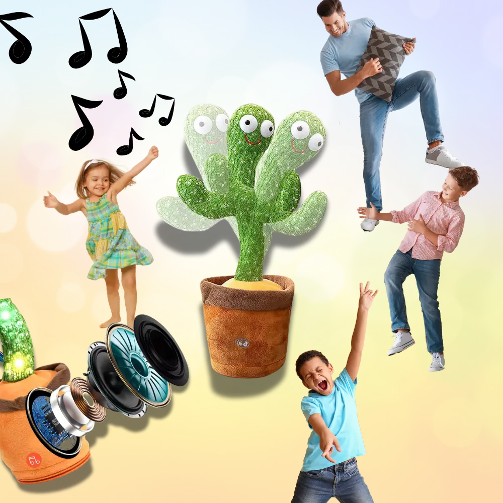 Singing Dancing Cactus Toy - Zoozto