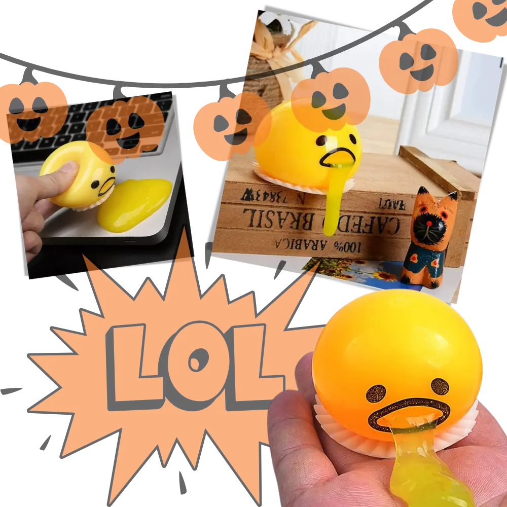 Slime Eating Monster Stress Ball - Zoozto