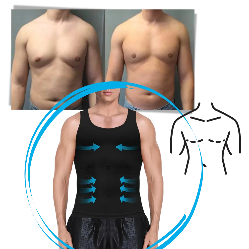Slimming Compression Shirt for Men - Zoozto