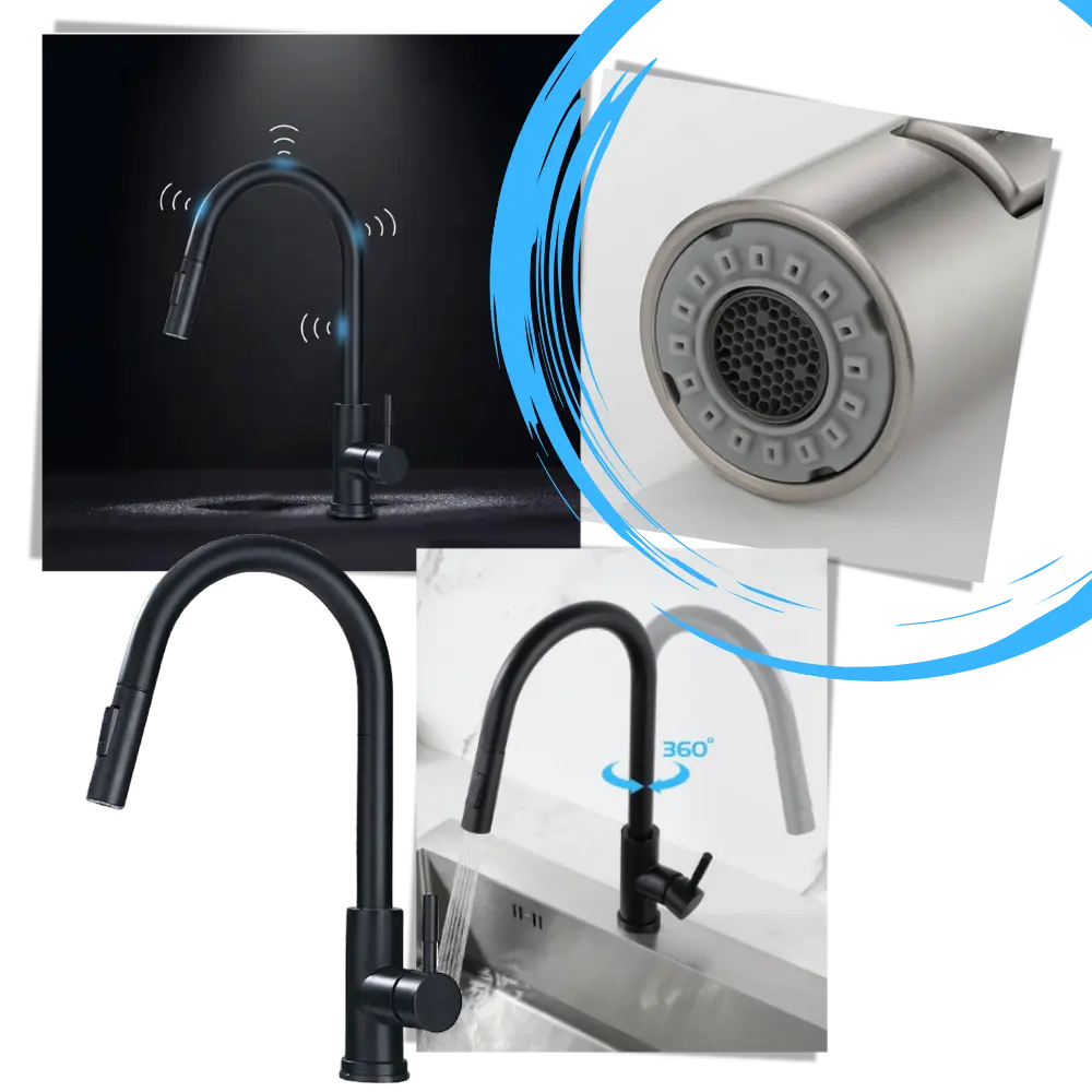 Smart Kitchen Faucet with Sensor - Zoozto
