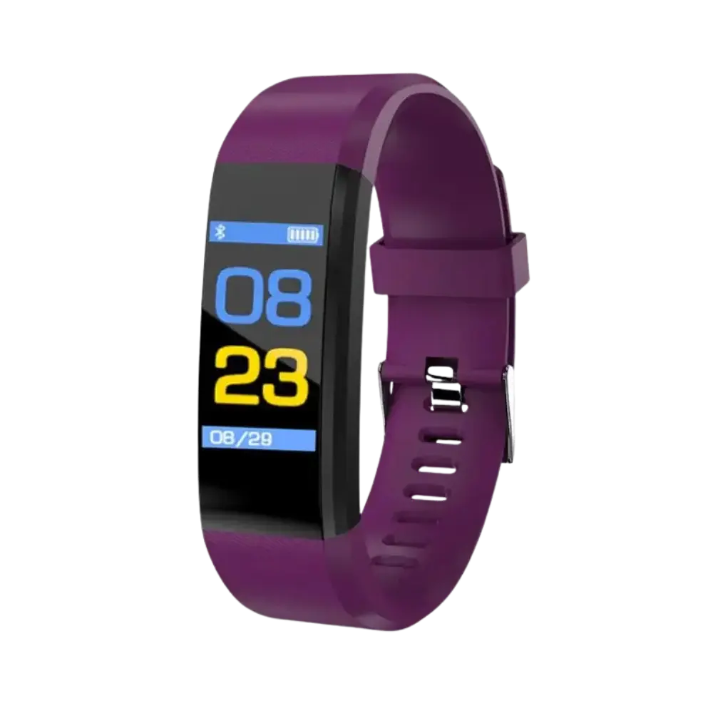 Smart Watch for Seniors -Purple - Zoozto