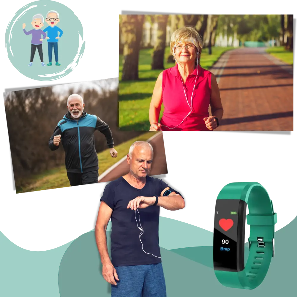 Smart Watch for Seniors - Zoozto