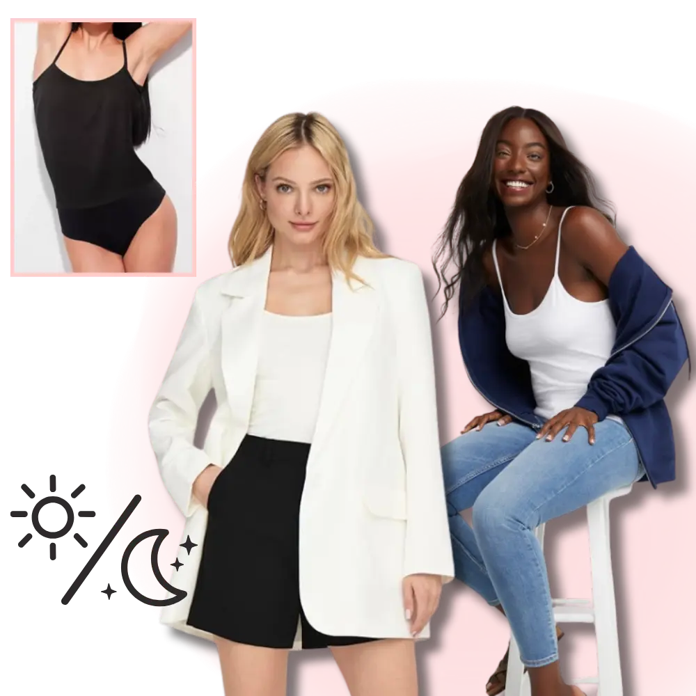 Stylish Cami with Built-In Bra - Zoozto