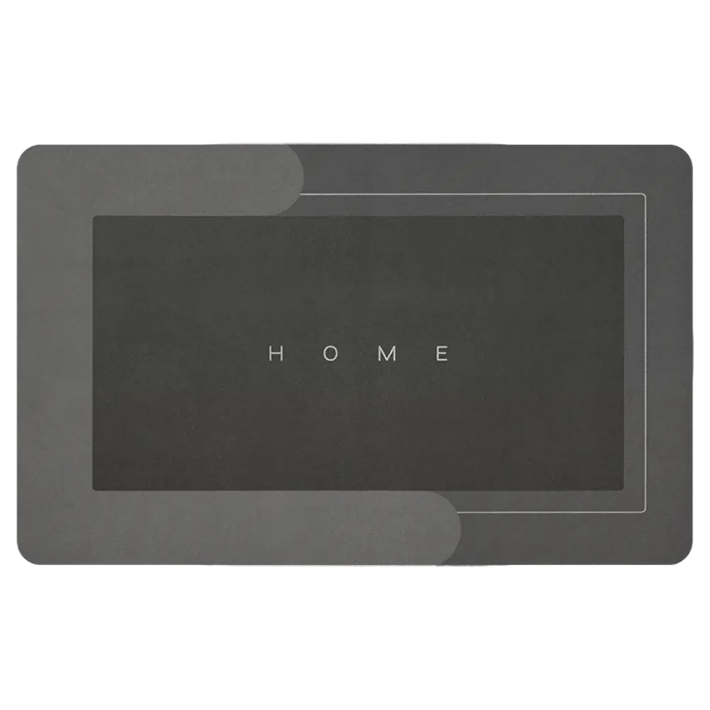 Super Absorbent Floor Mat -Grey - Zoozto