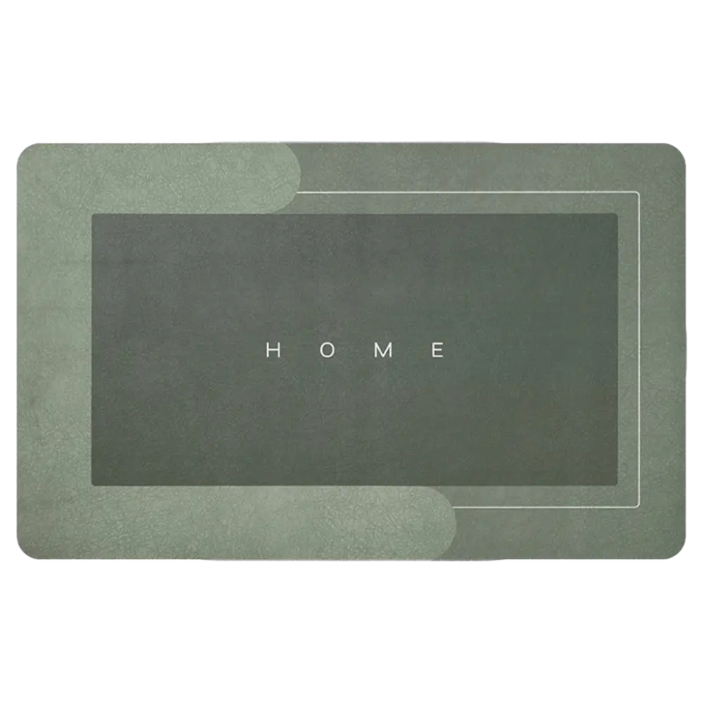 Super Absorbent Floor Mat -Green - Zoozto
