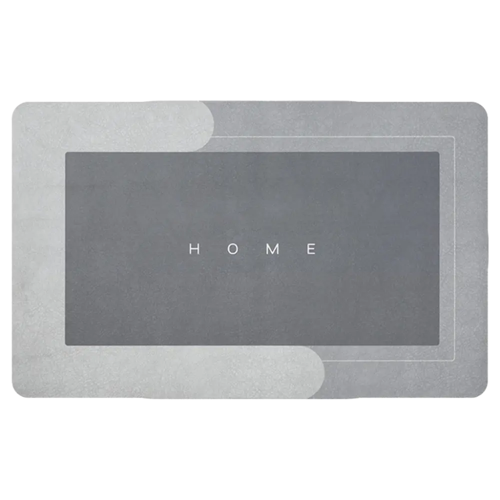 Super Absorbent Floor Mat -Grey - Zoozto