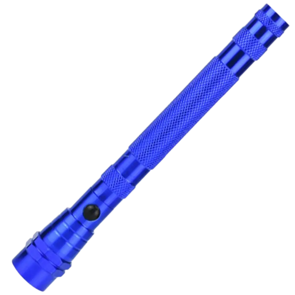 Telescopic Magnetic LED Flashlight -Blue - Zoozto