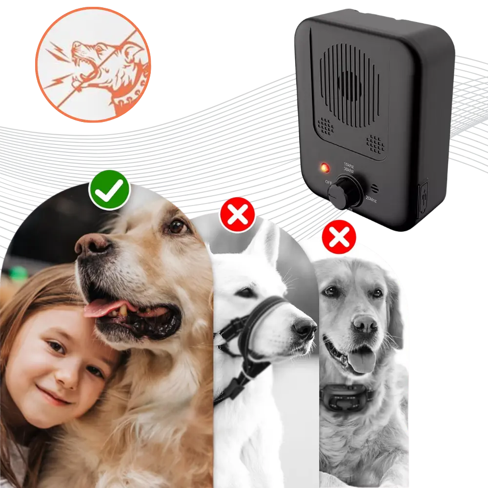 Ultrasonic Dog Bark Control Device - Zoozto