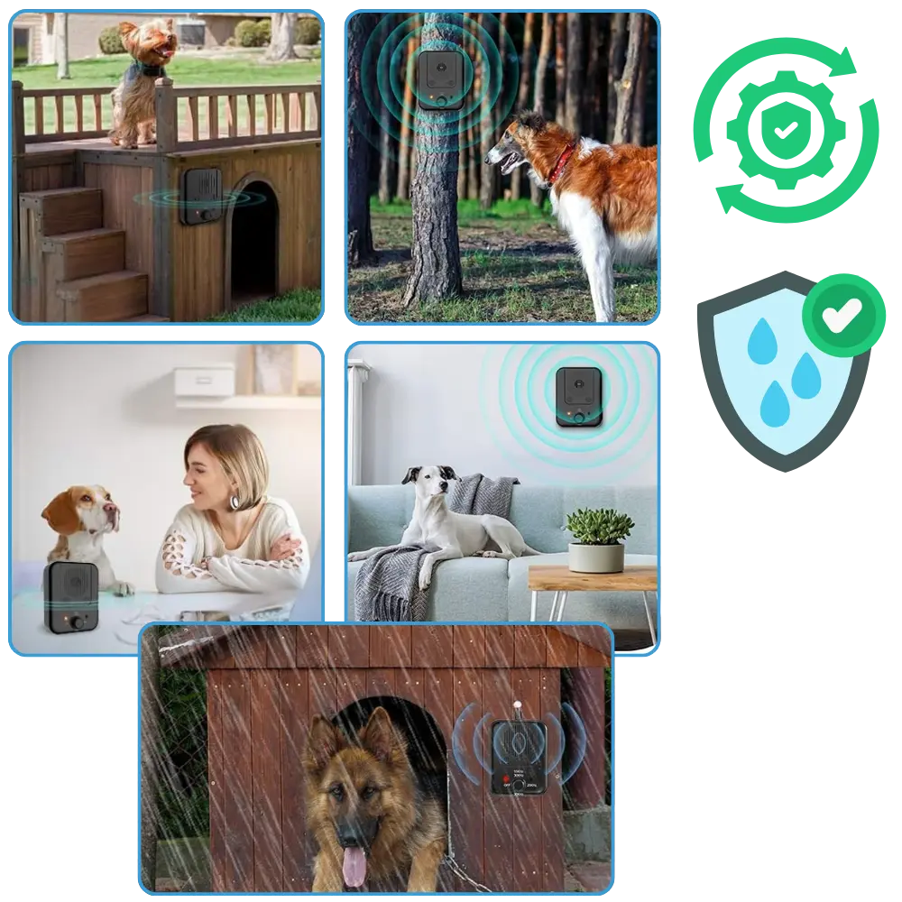 Ultrasonic Dog Bark Control Device - Zoozto