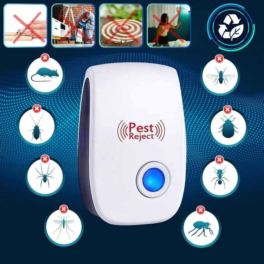 Ultrasonic Pest Repeller - Zoozto