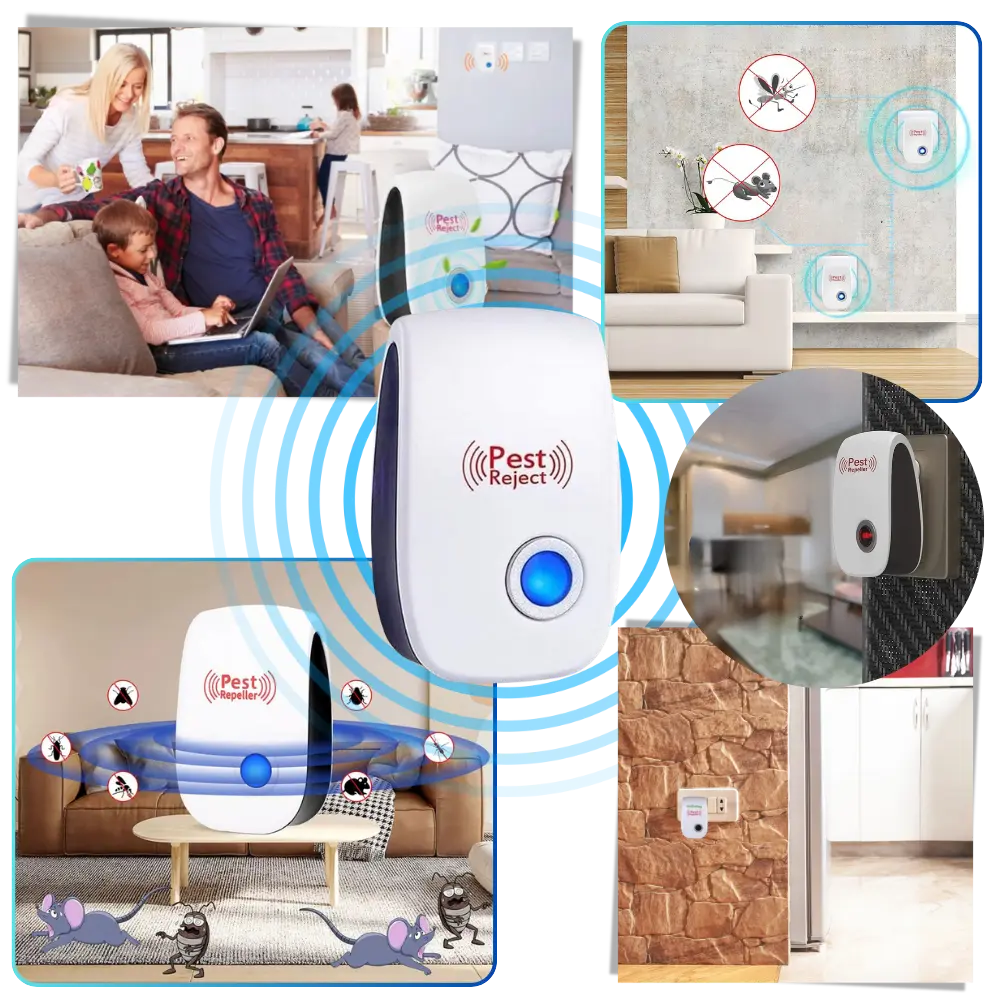 Ultrasonic Pest Repeller - Zoozto