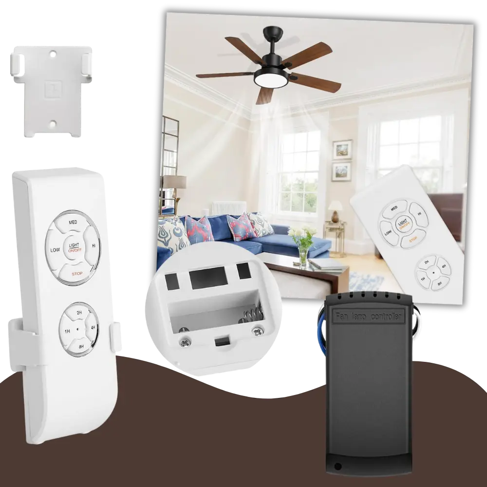 Universal Ceiling Fan Remote Control - Zoozto