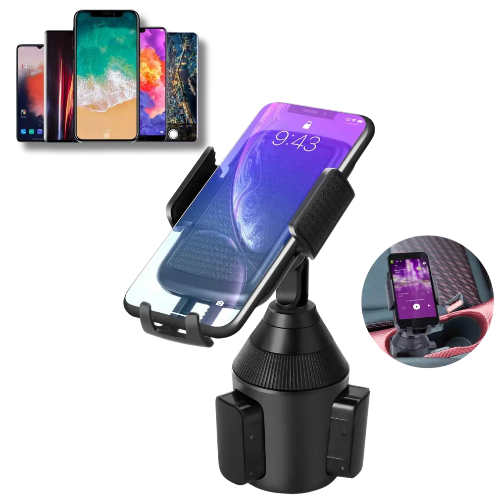 Universal Cup Holder Phone Mount - Zoozto