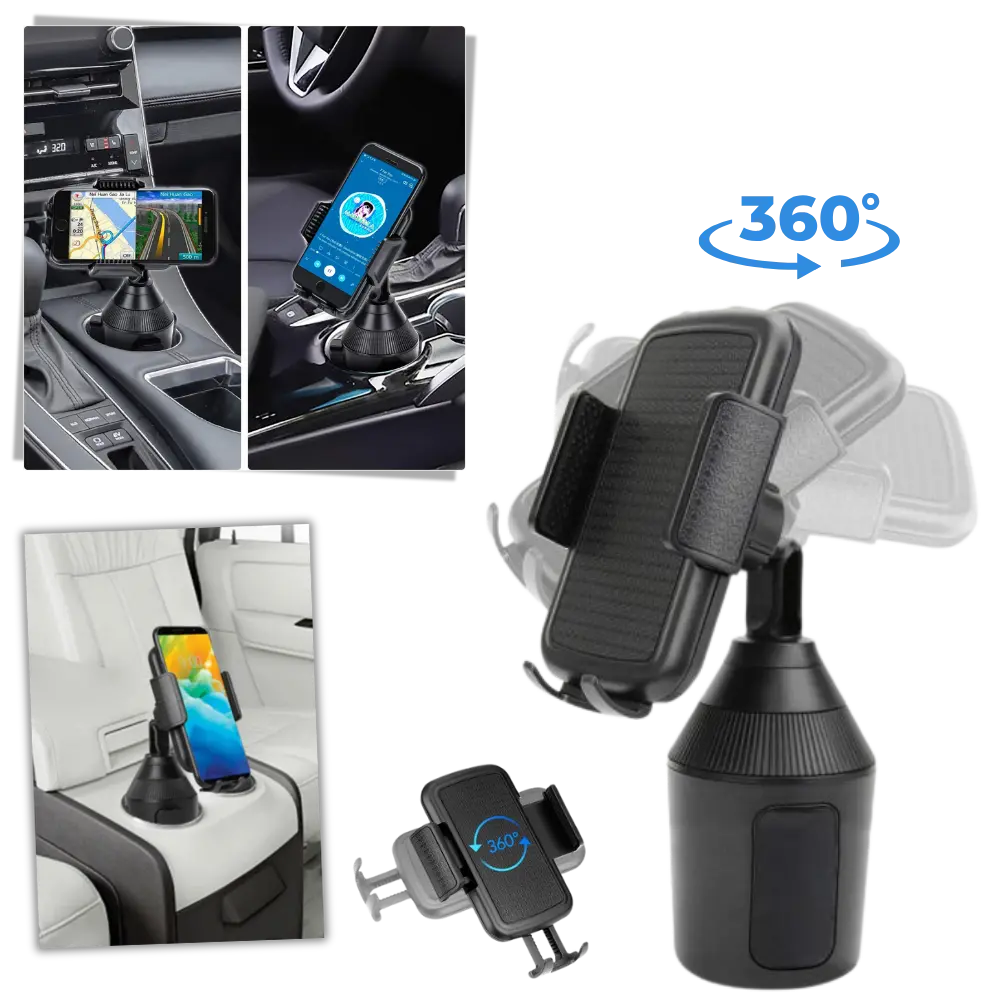 Universal Cup Holder Phone Mount - Zoozto