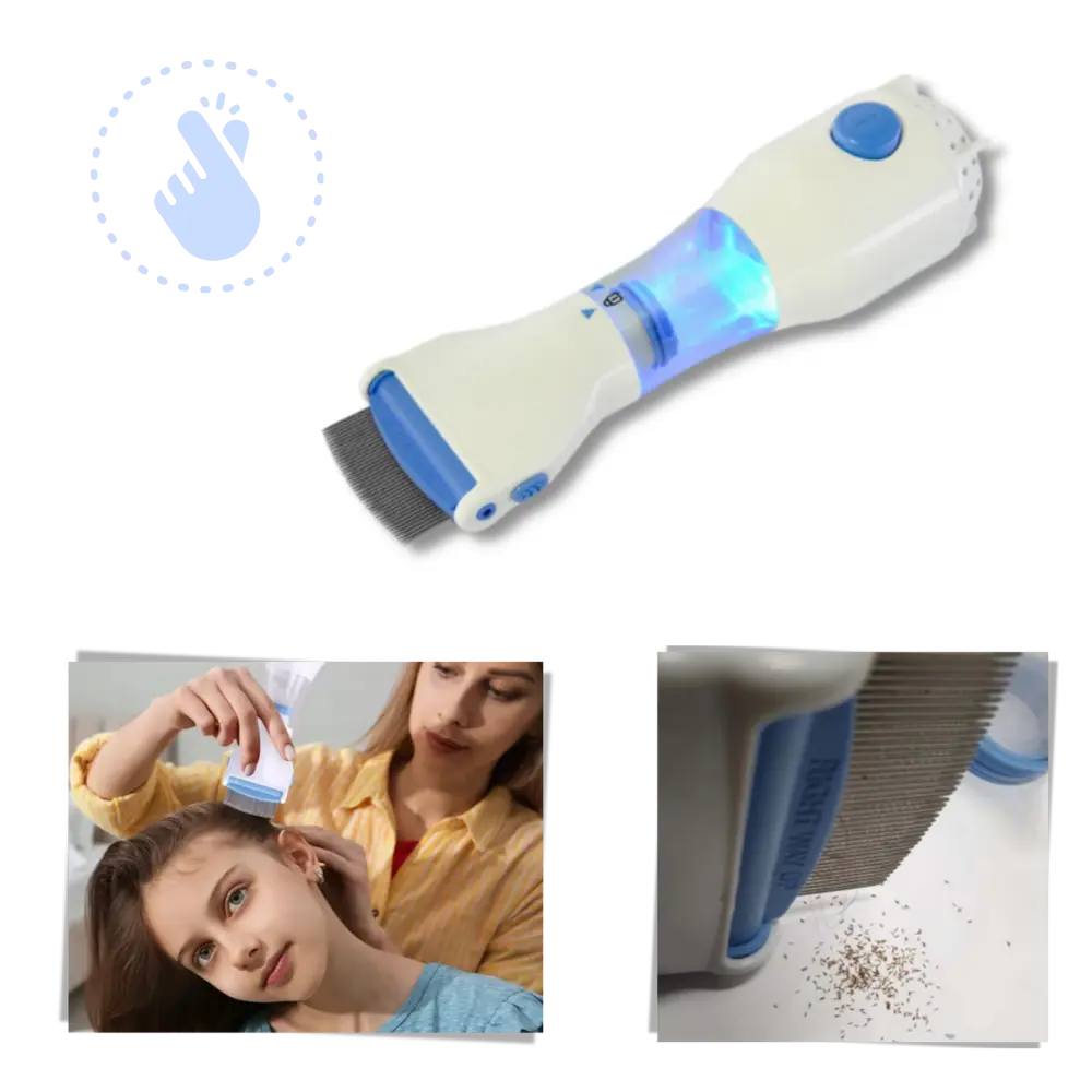 Universal Electric Lice Comb - Zoozto