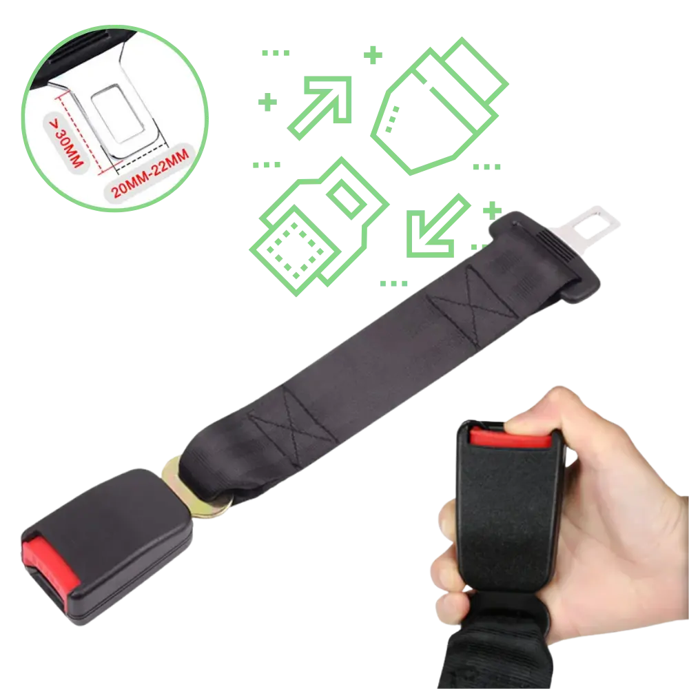 Universal Seat Belt Extender for Comfort - Zoozto
