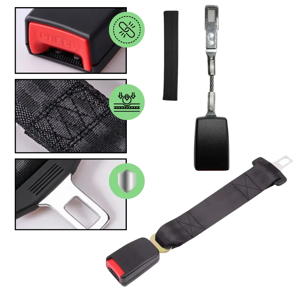 Universal Seat Belt Extender for Comfort - Zoozto
