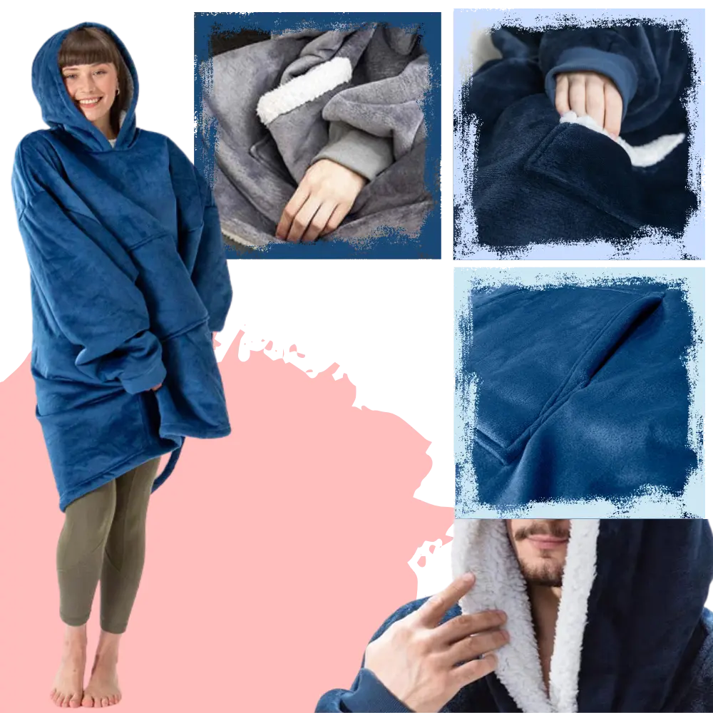 Wearable Blanket Hoodie - Zoozto