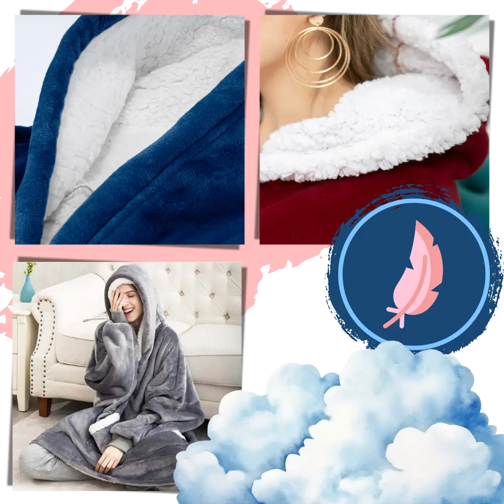Wearable Blanket Hoodie - Zoozto