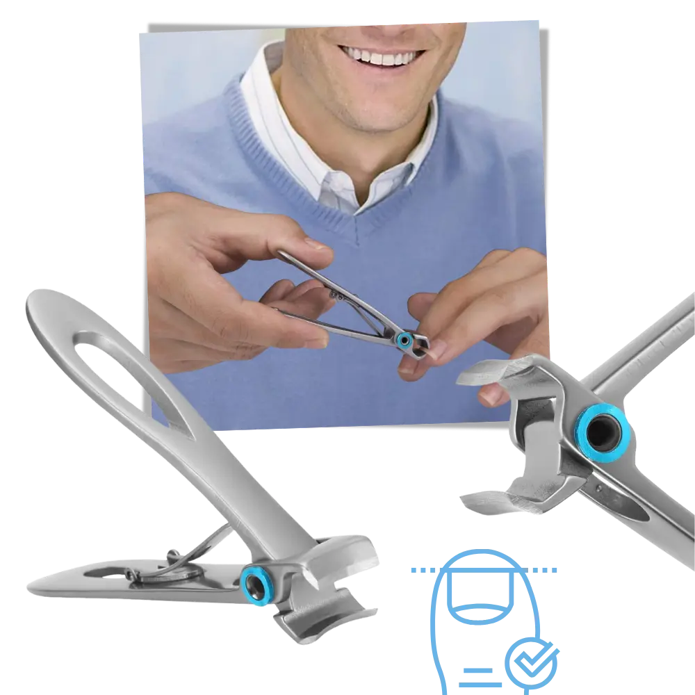 Wide Jaw Nail Clippers for Thick Nails - Zoozto