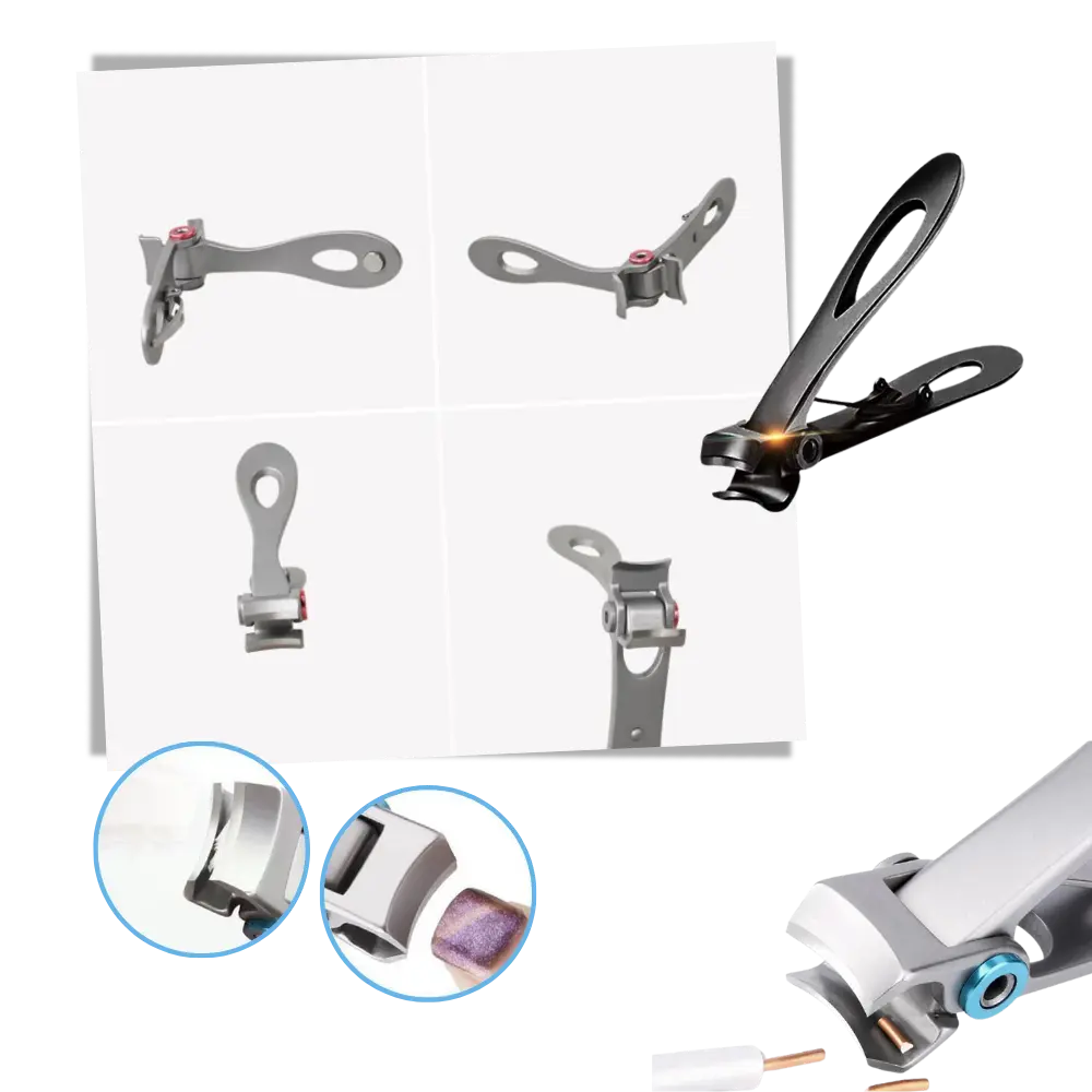Wide Jaw Nail Clippers for Thick Nails - Zoozto